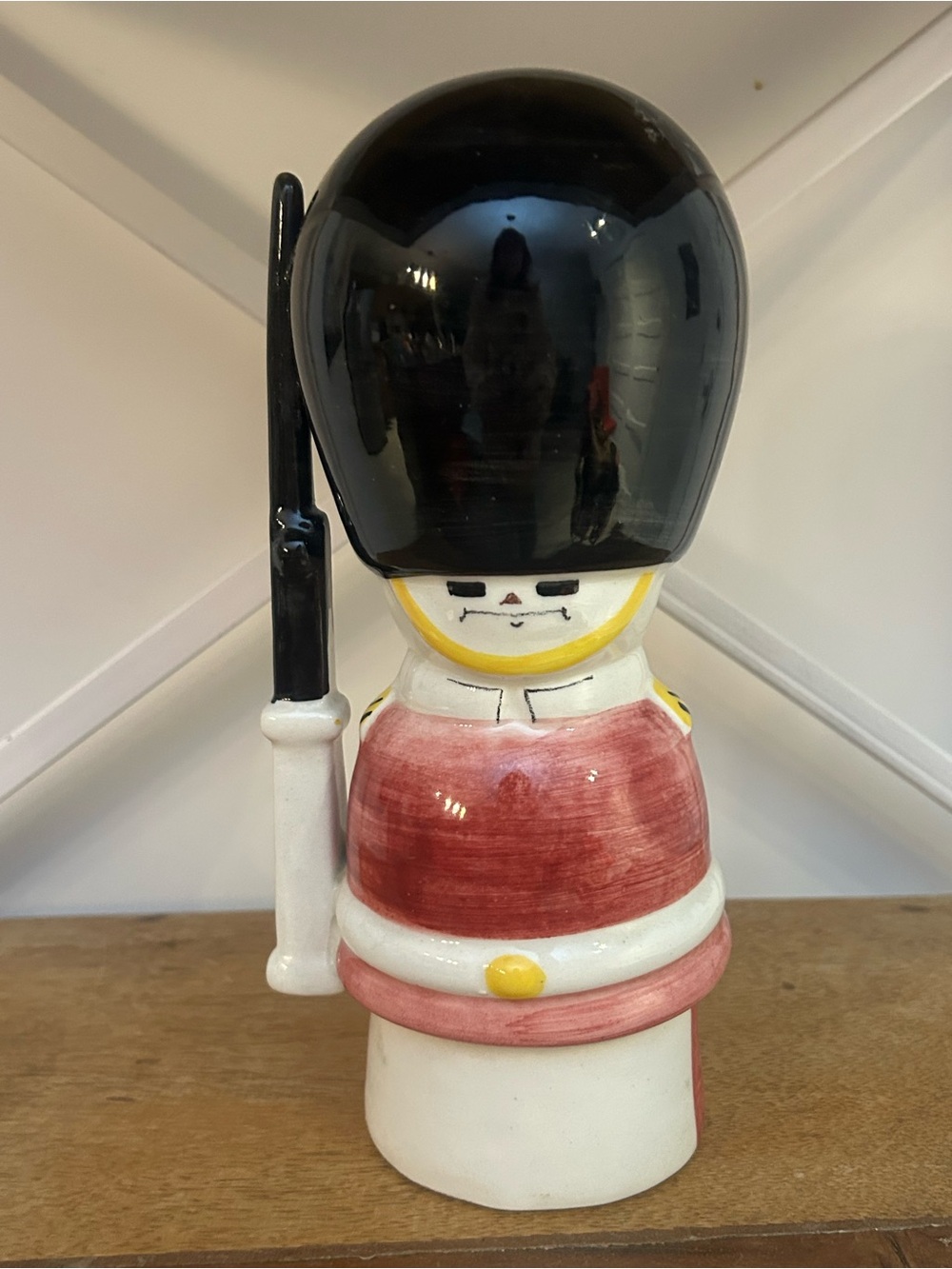 MCM Italian Art Pottery Royal Guard CoinBank By II Quadrifoglio